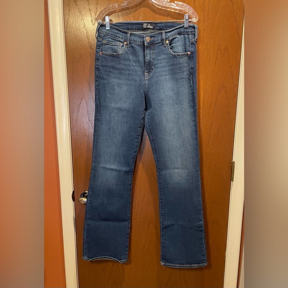 GAP Women's Dark Blue Boot Cut Jeans